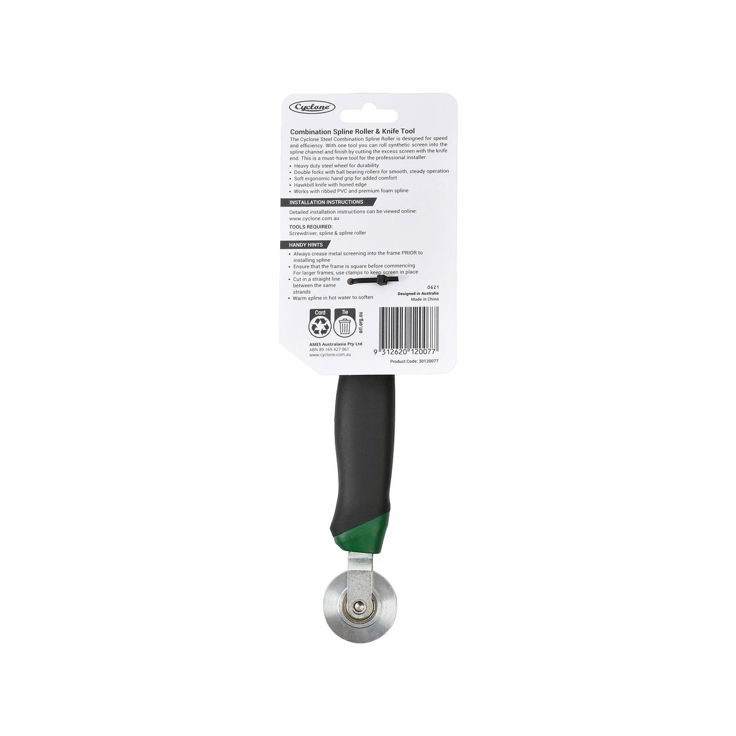 Combo Knife Spline Roller